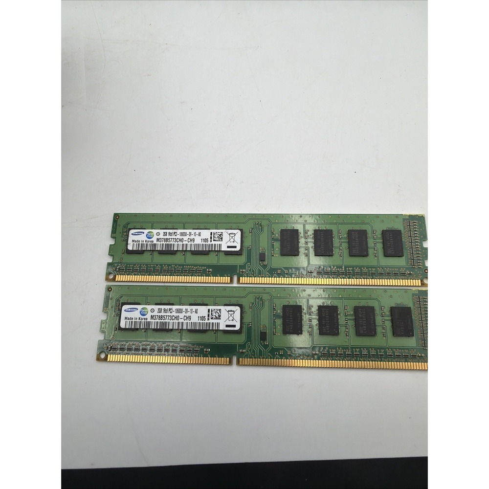 Samsung 4GB (2x2GB) DDR3-1333 PC3-10600U M378B5773CH0 497157-D88